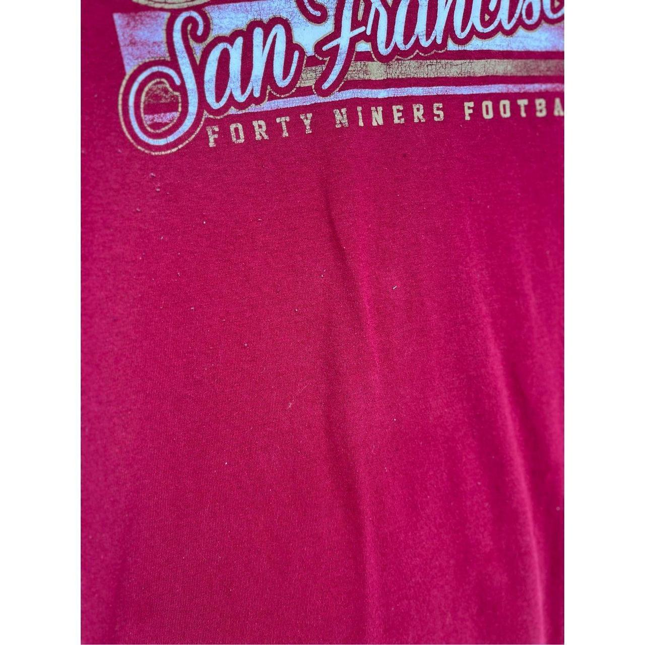 San Francisco 49ers NFL v-neck T-shirt. Couple of - Depop