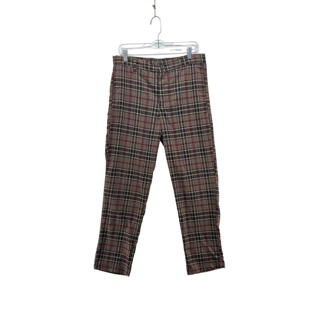 Forever 21 plaid trousers, perfect for fall Tapered, - Depop