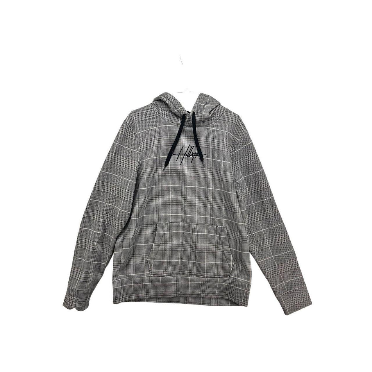 Hollister plaid online hoodie