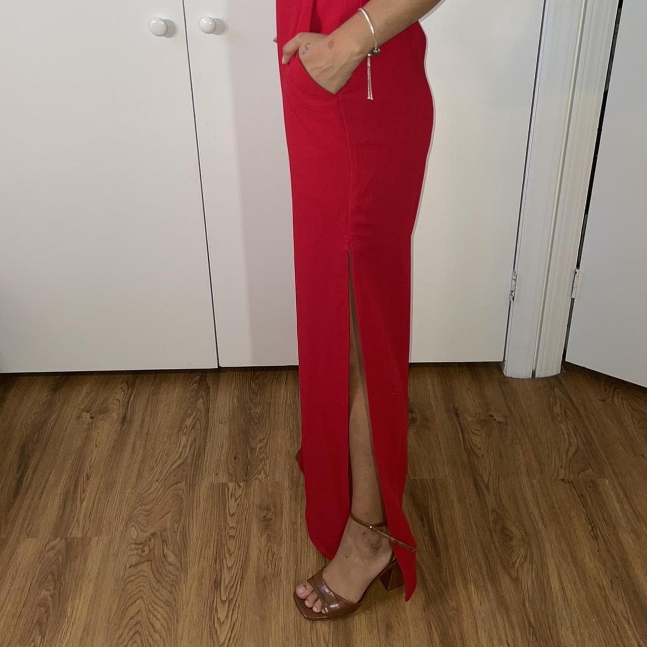 Bcbgeneration red jumpsuit online