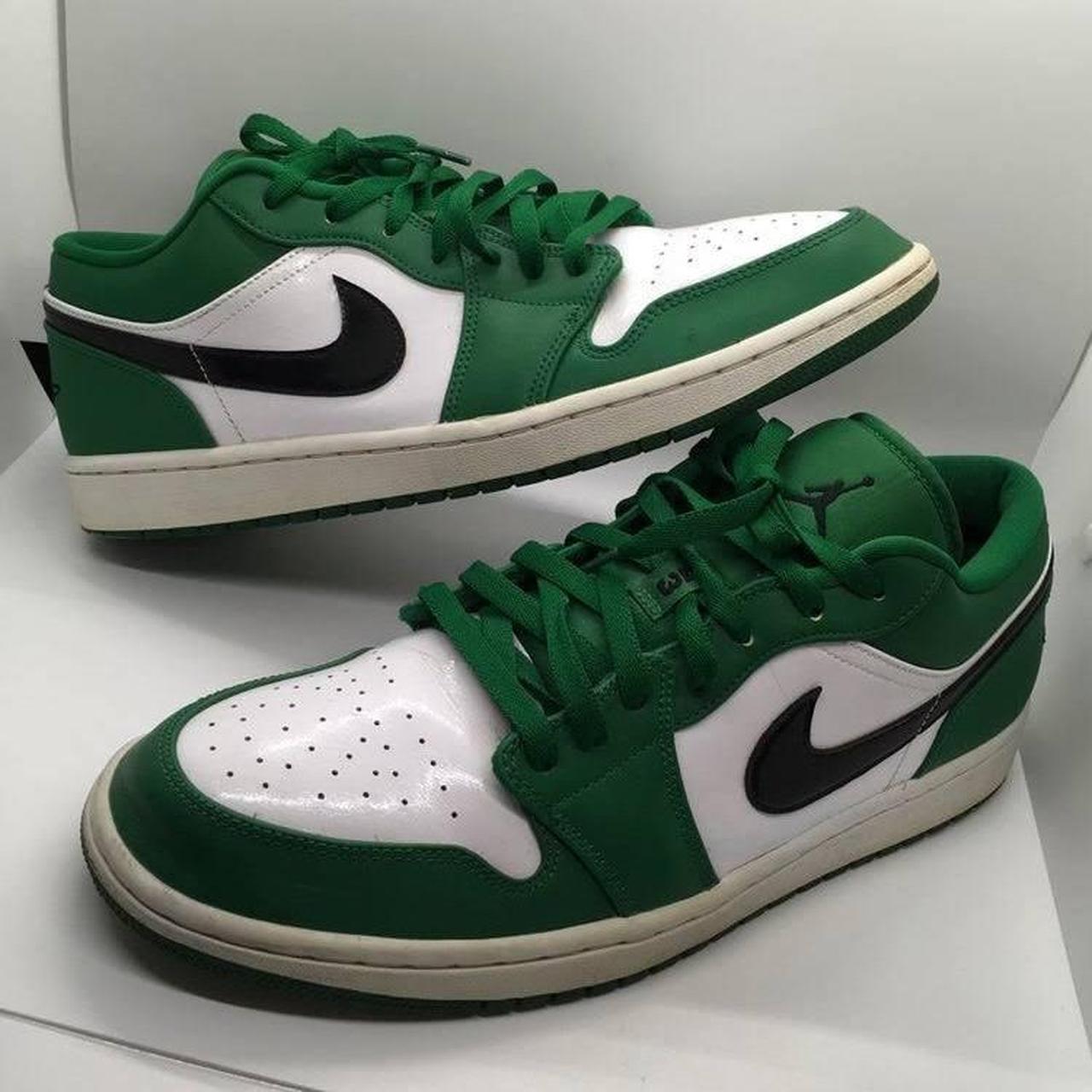 low pine green jordan 1