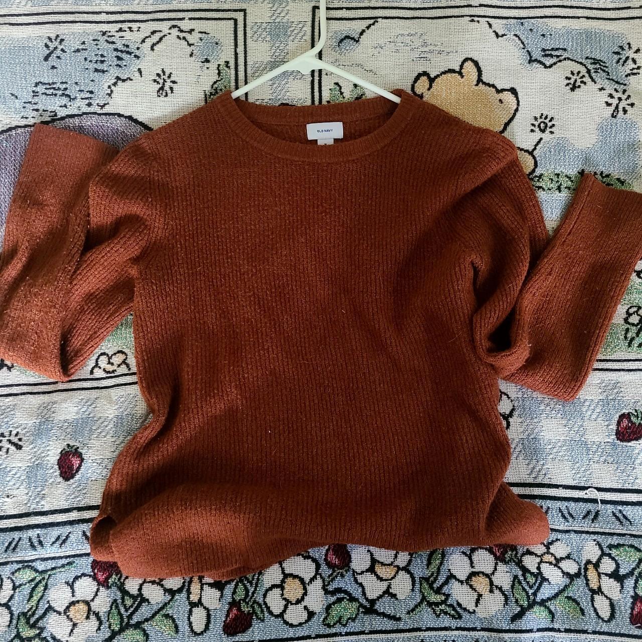 Old Navy Women's Orange Jumper | Depop