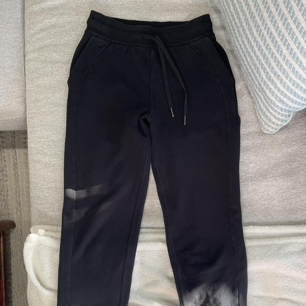 Lululemon Women's Black Joggers-tracksuits | Depop