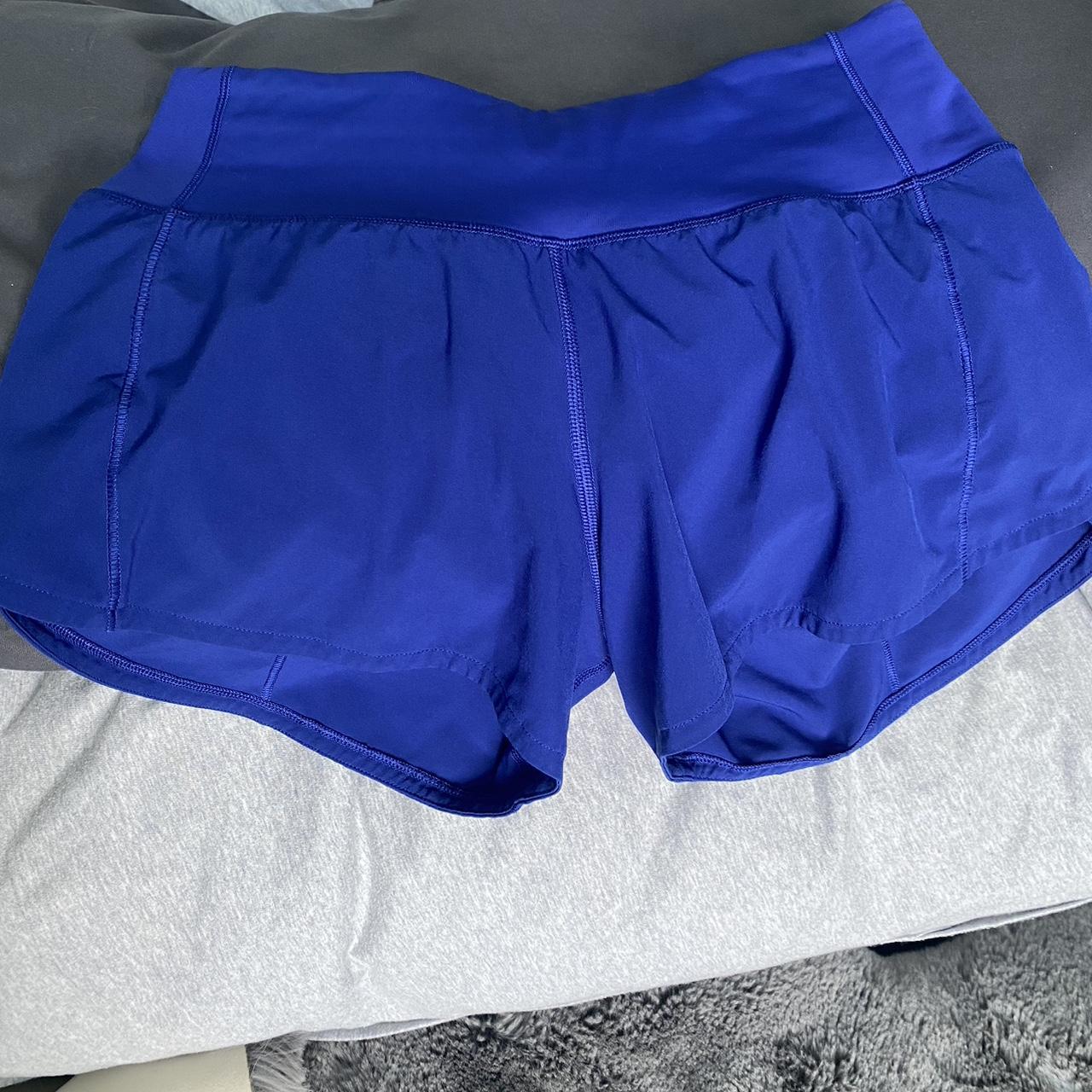 Lululemon Women's Blue Shorts | Depop