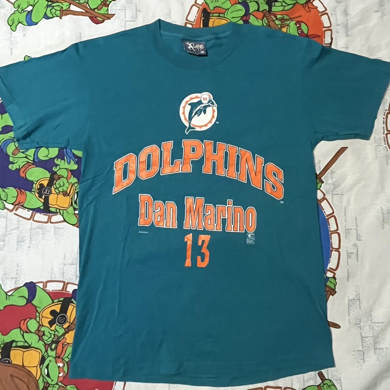 Miami Dolphins Vintage T-shirt Dan Marino 13 Football Rare 