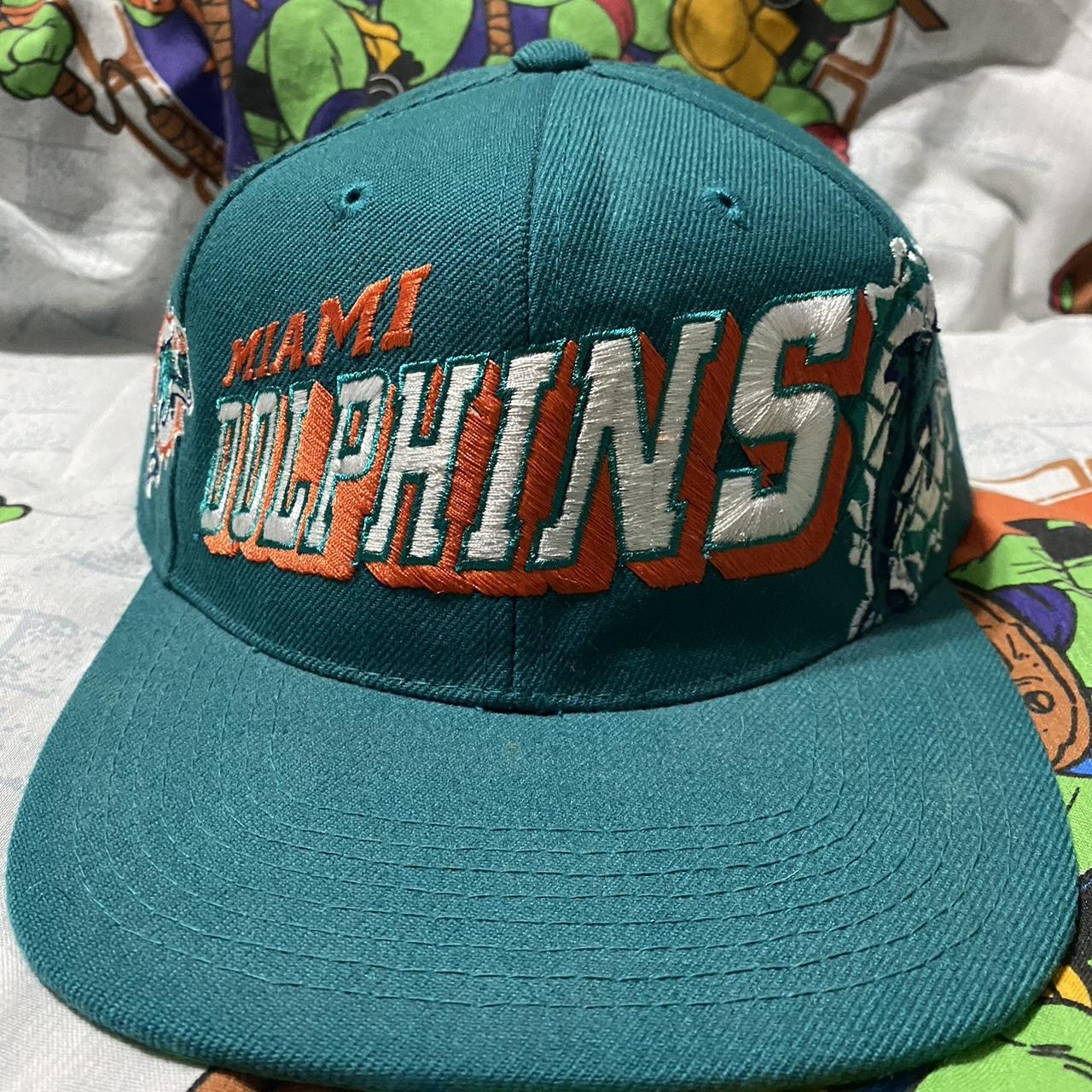 Vtg 90s NFL Miami Dolphins Sports Specialties Grid... - Depop