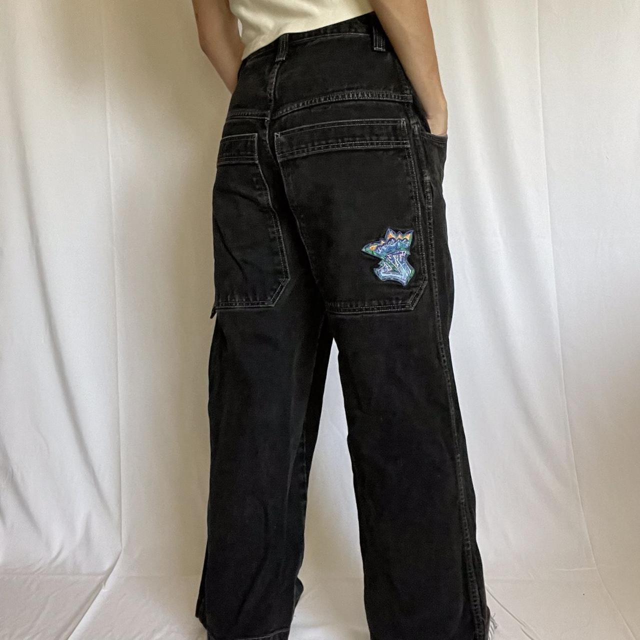 vintage 90’s JNCO crosstown wide leg jeans!... - Depop