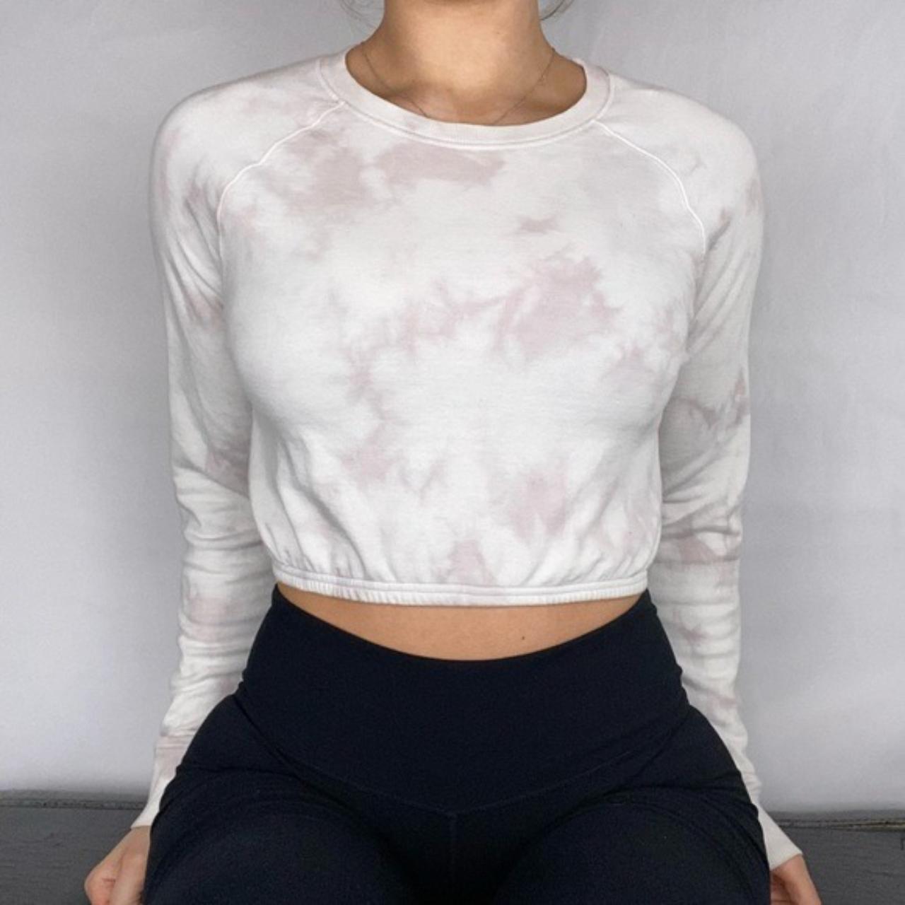 Athleta best sale crop sweatshirt