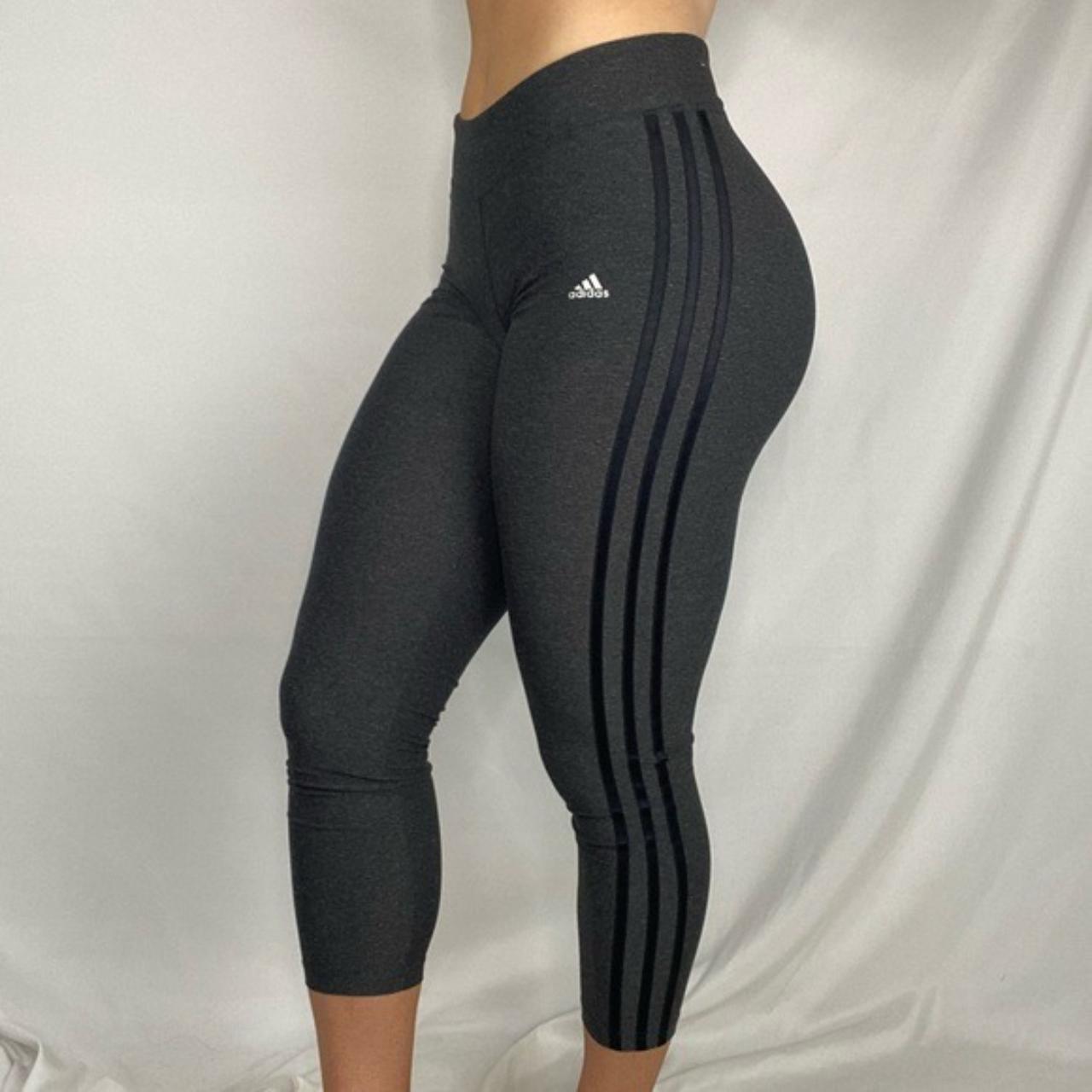 Adidas 3 stripe hot sale climalite leggings