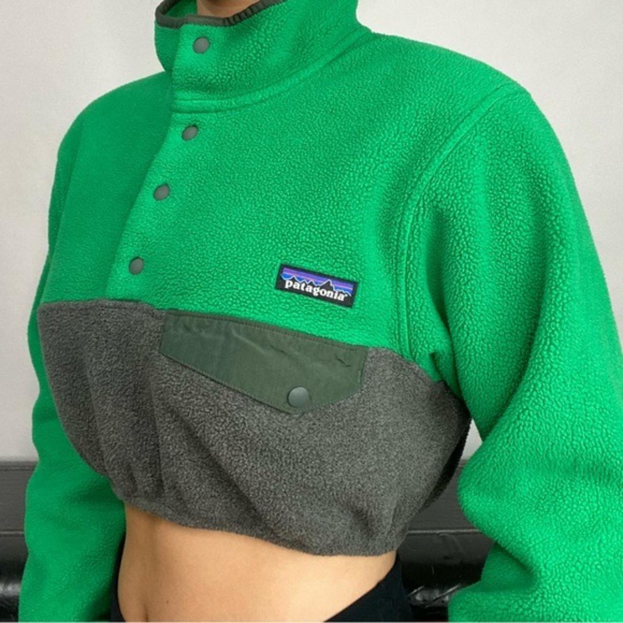 Patagonia hot sale green jumper