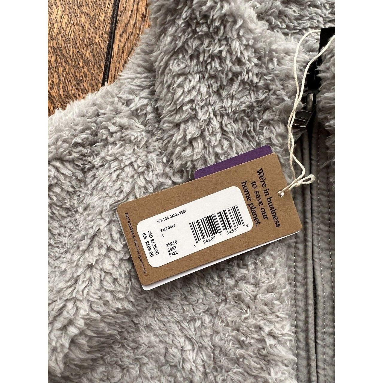 NWT Patagonia Women's Size Large Los Gatos Salt Gray - Depop