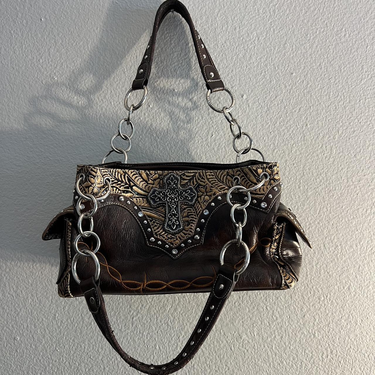 Country Road Women's Brown and Silver Bag