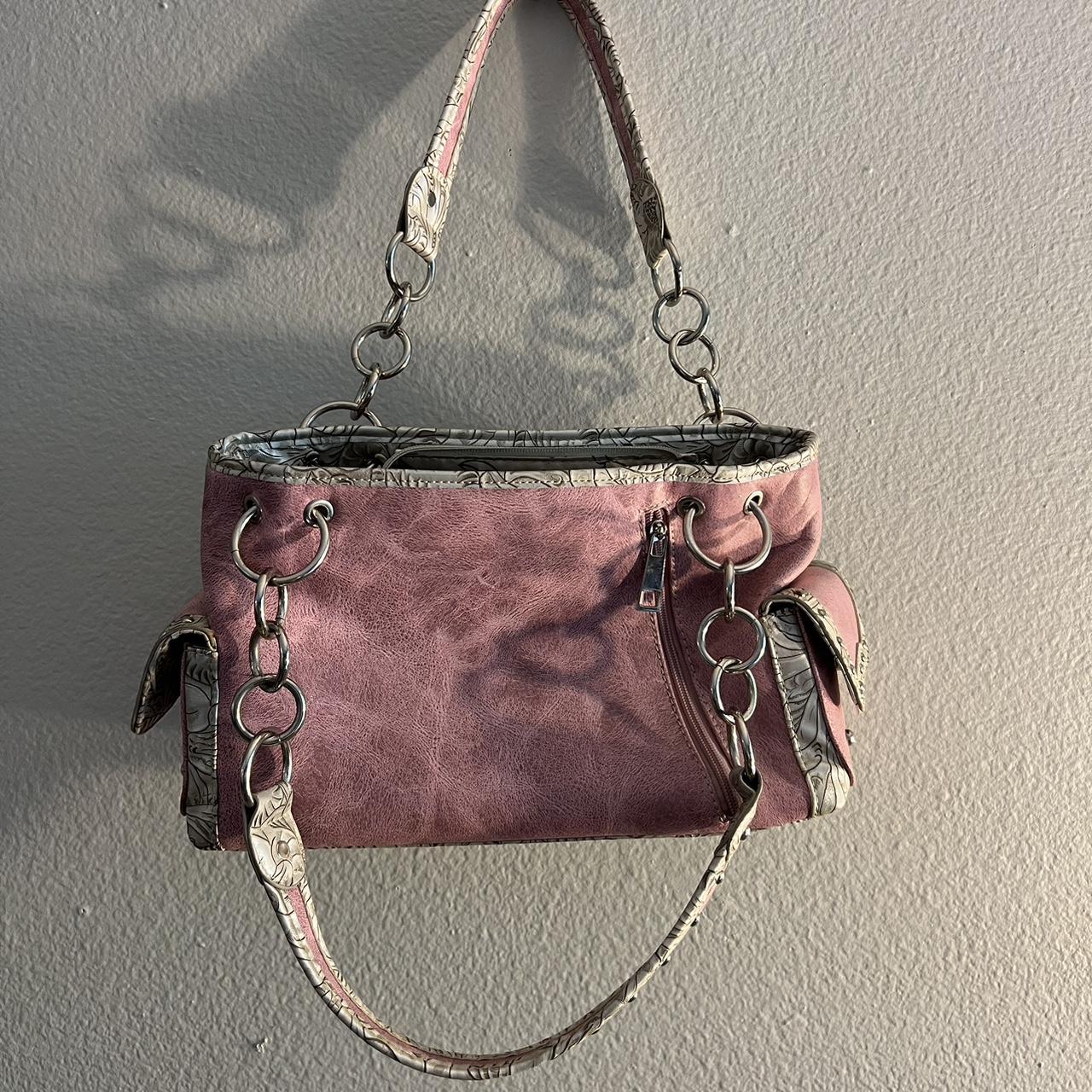 Country Road Women's Pink and Silver Bag (2)