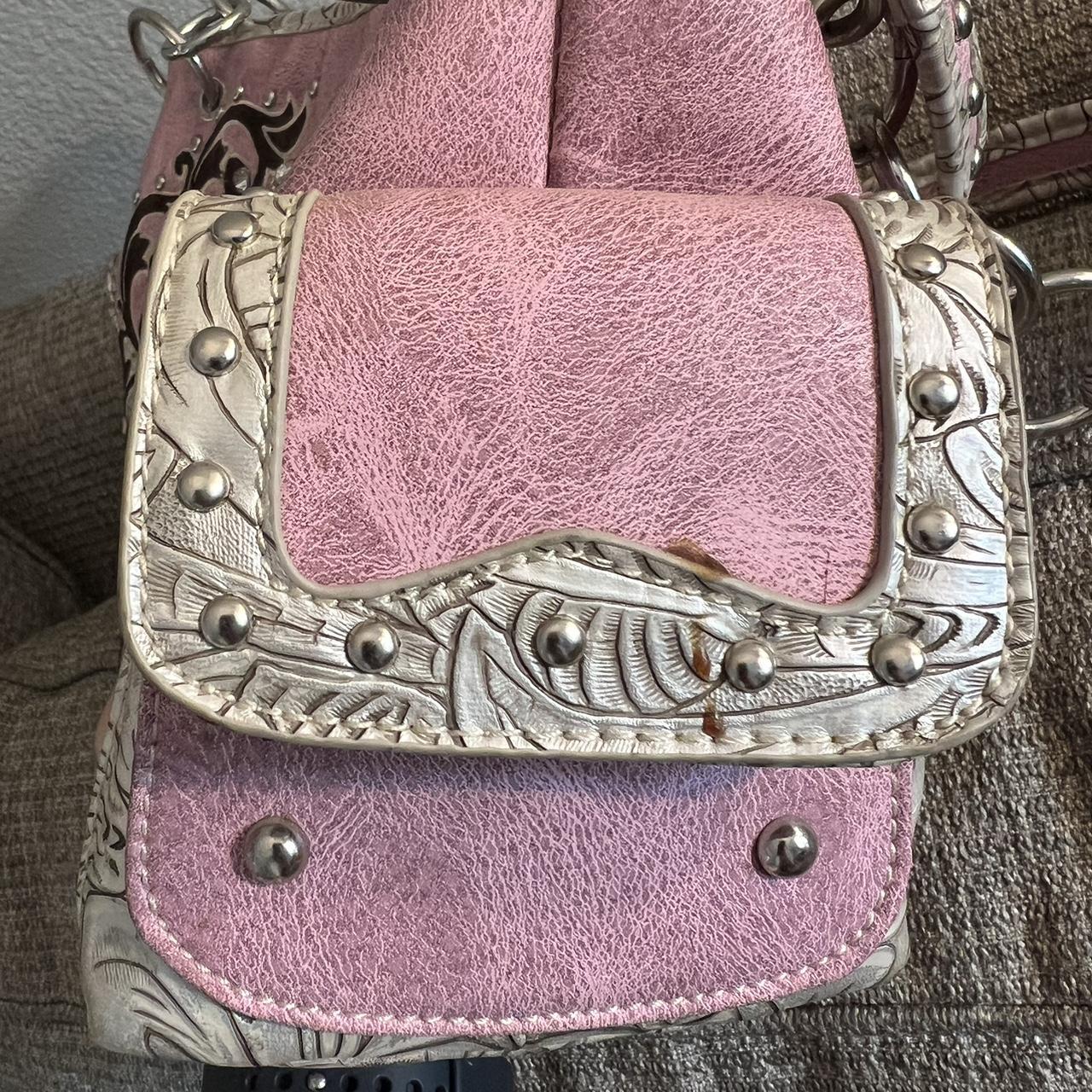 Country Road Women's Pink and Silver Bag (5)