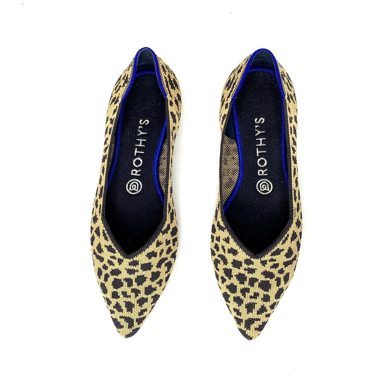 Rothy's hot sale leopard shoes