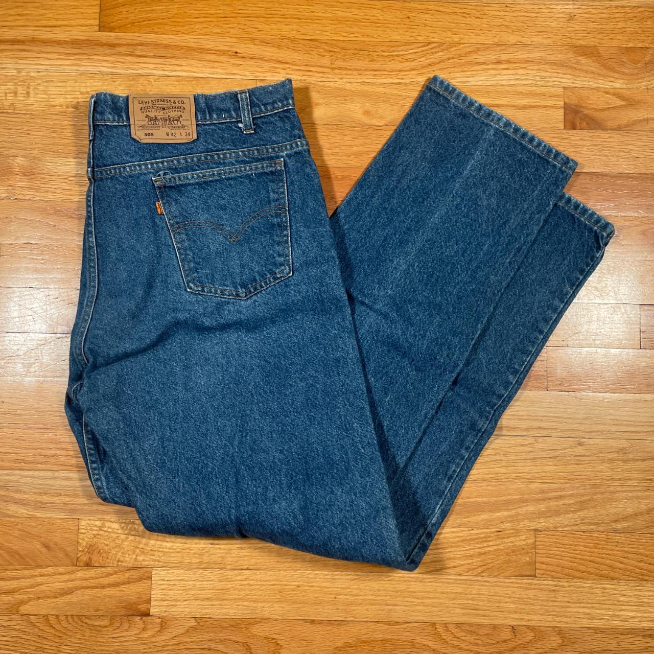 Vintage levis 505 orange 2025 tab