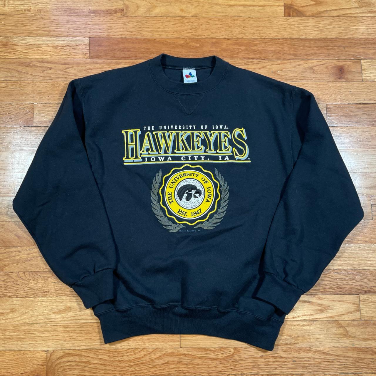 Vintage 90's Iowa Hawkeyes Crewneck Sweatshirt