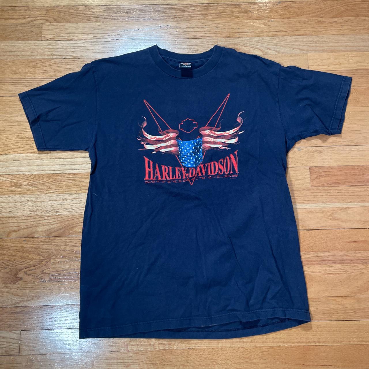 captain america harley davidson shirt