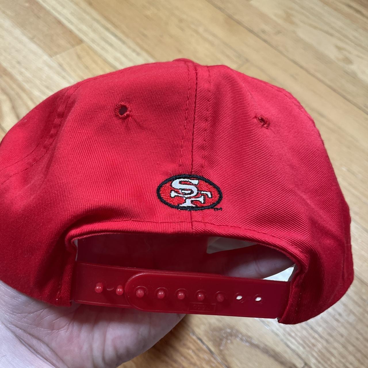 Vintage 90s San Francisco 49ers Snapback Hat Cap Blockhead