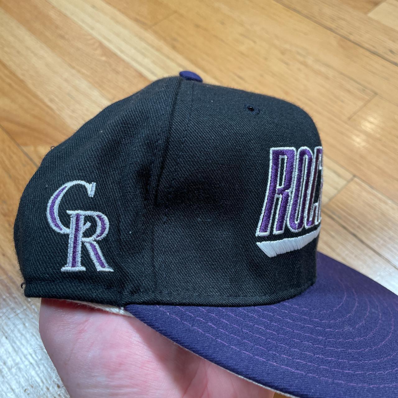 Vintage STARTER Colorado Rockies Snapback MLB - Depop