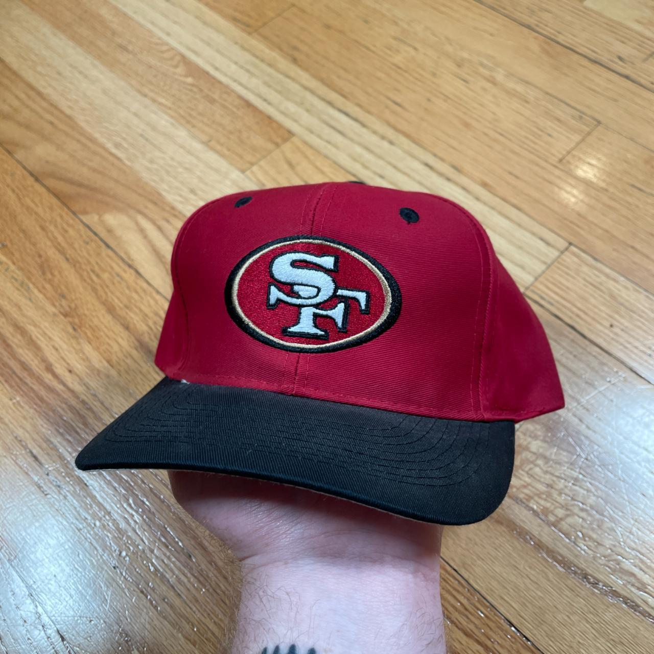 San Francisco 49ers Big Logo NFL Vintage Red/Black Snapback