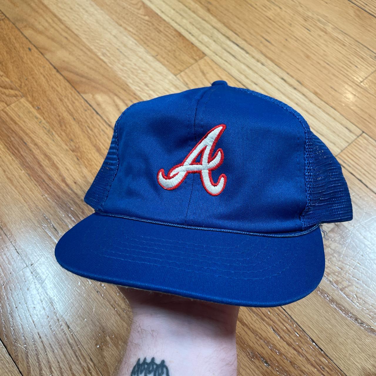 Vintage Atlanta Braves Hat. Cool Hat, in great - Depop