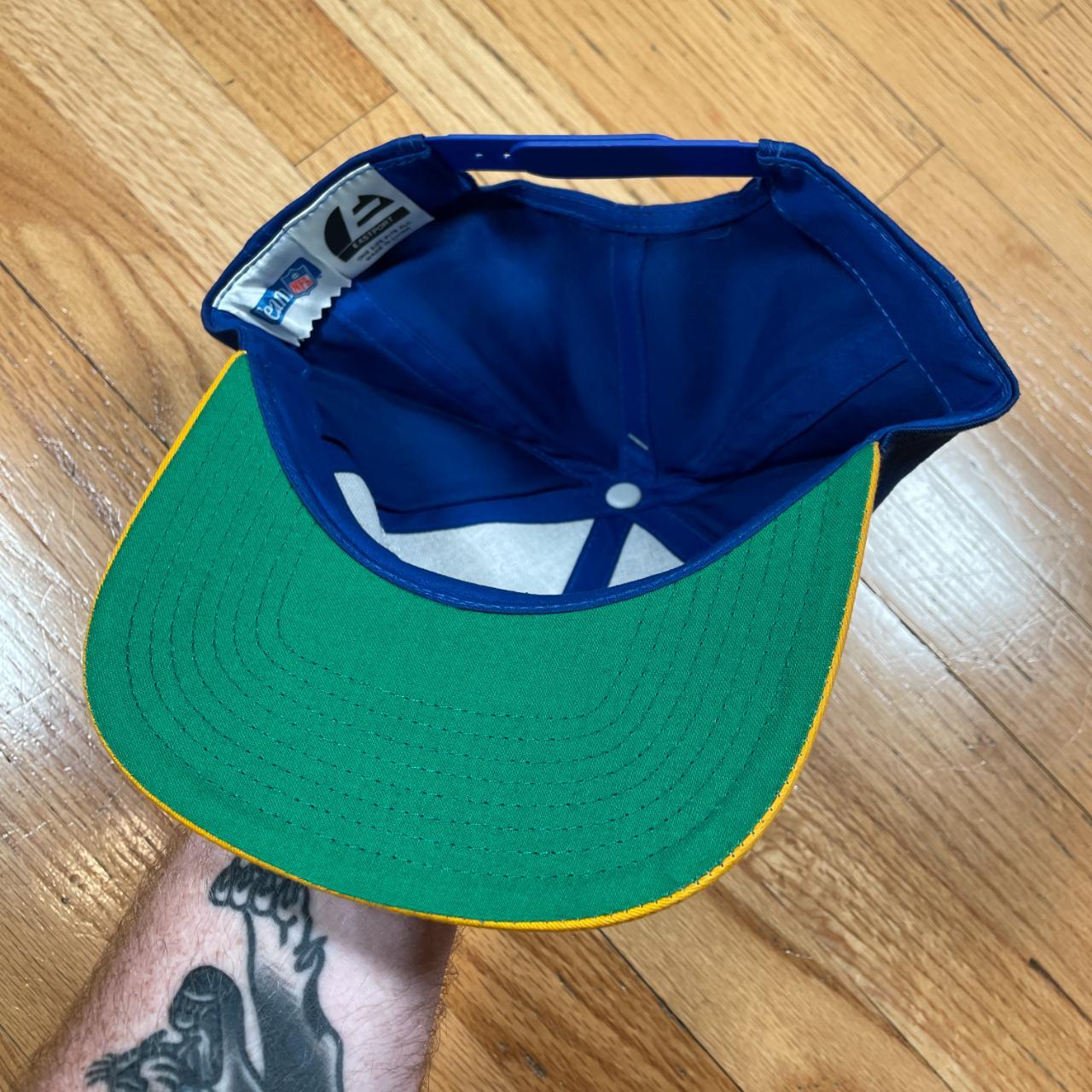 LA Rams old school Mitchell & Ness SnapBack hat. - Depop