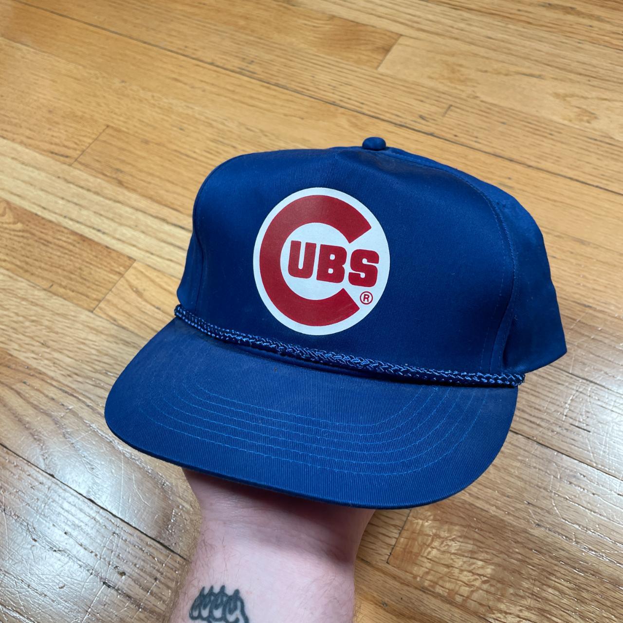 Vintage Chicago Cubs Trucker Hat Chicago Cubs - Depop