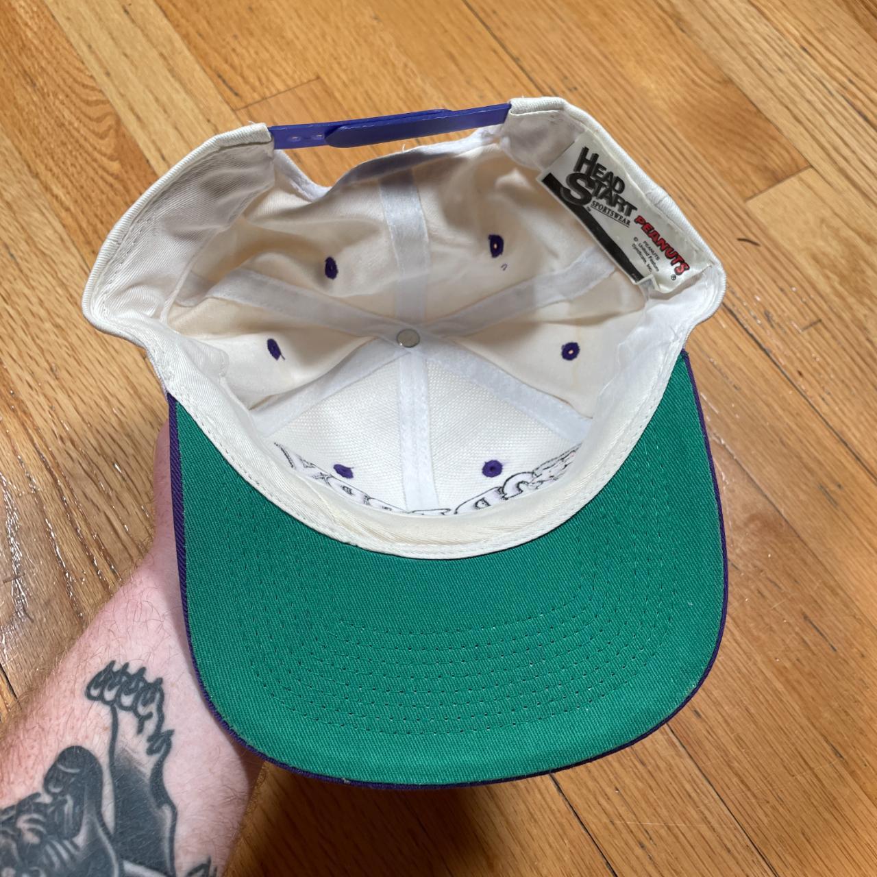 Vintage Peanuts Lucy Crabby Snapback Depop