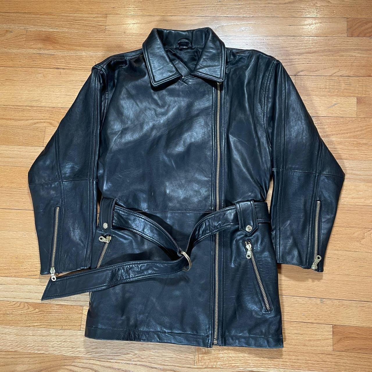 Vintage 90s Andrew Marc New York Leather...