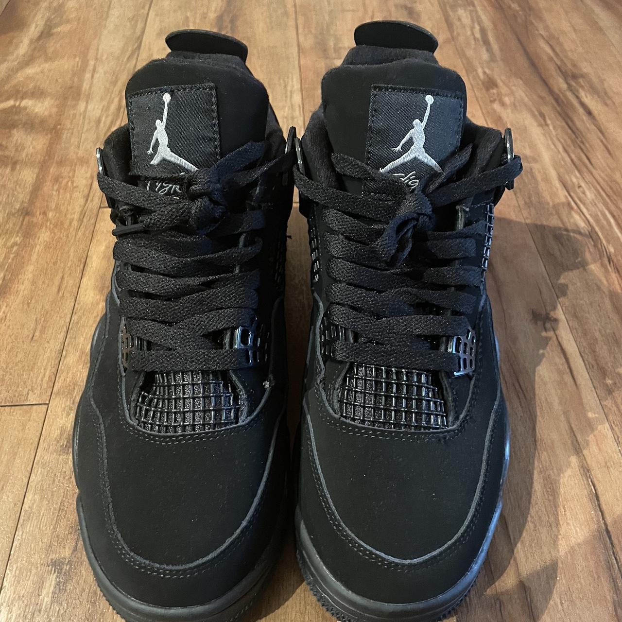 size jordan 4 black cat