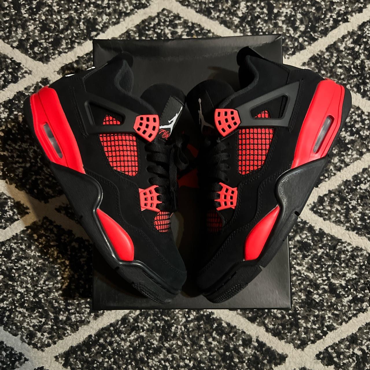 mens jordan shoes red