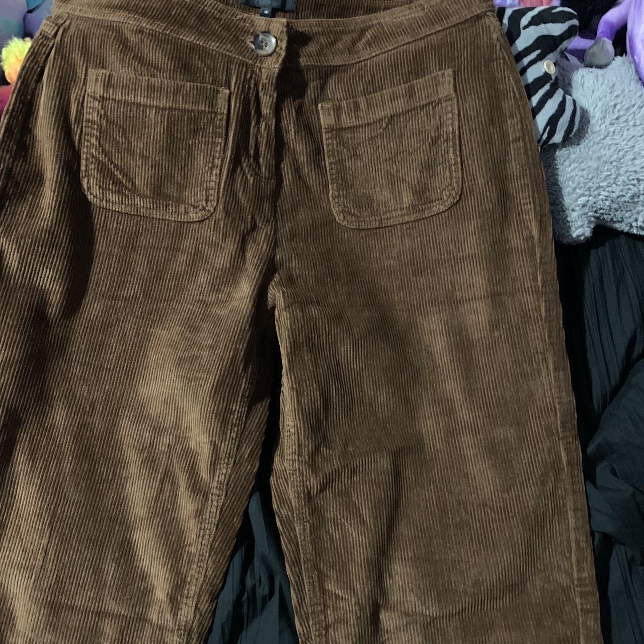 Next Corduroy Trousers Size 14 In perfect condition... - Depop