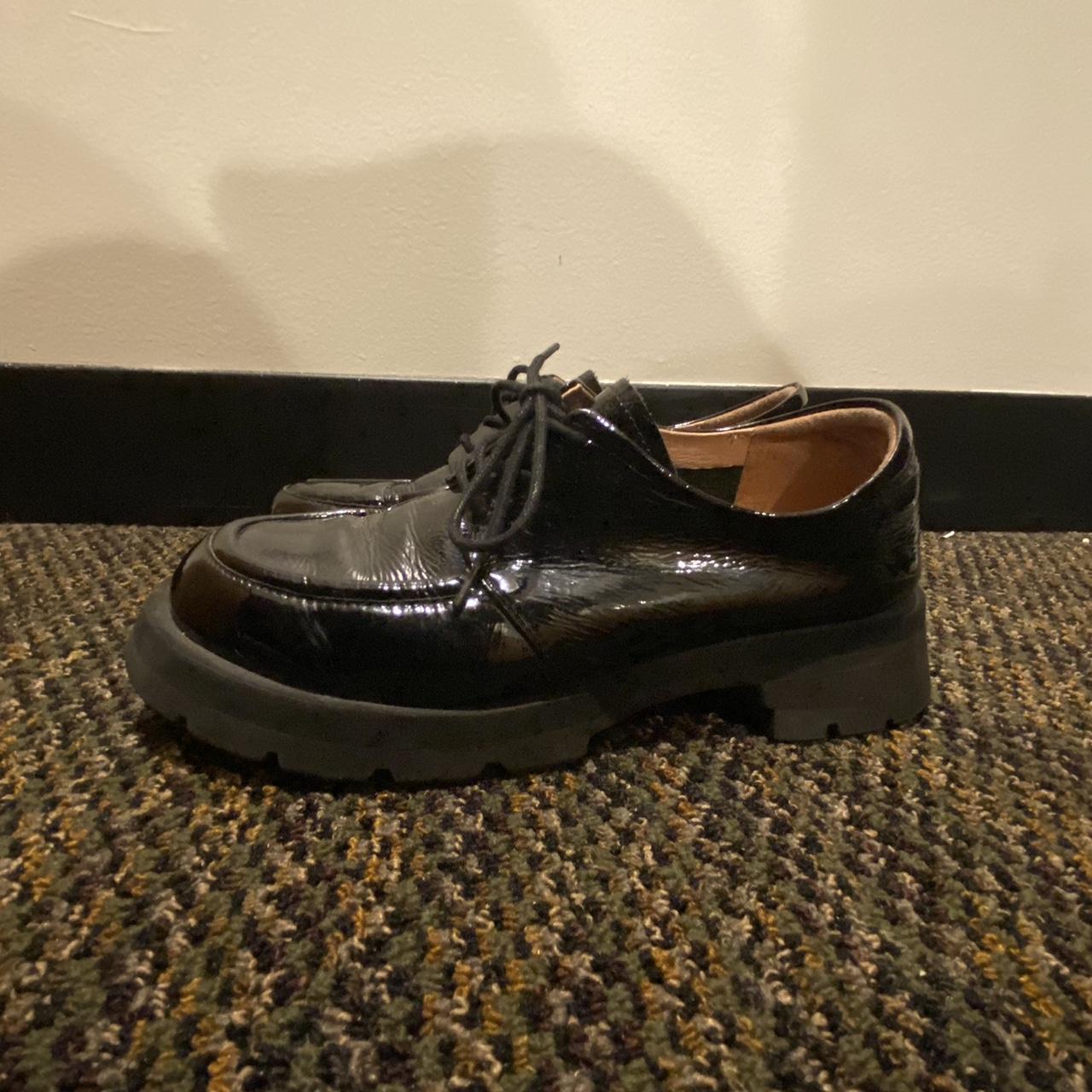 white platform loafers women's