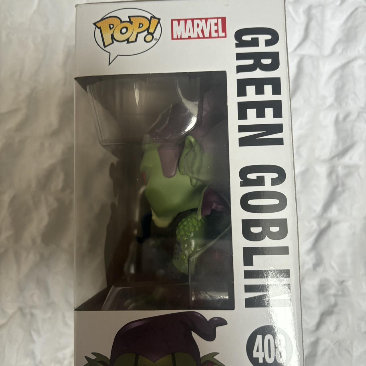 Funko Pop Marvel Spiderman Green Goblin 408 Mint... - Depop