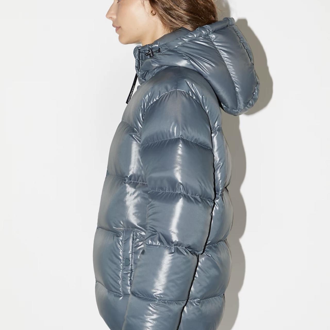 Aritzia— The Super Puff (shiny goose-down puffer... - Depop