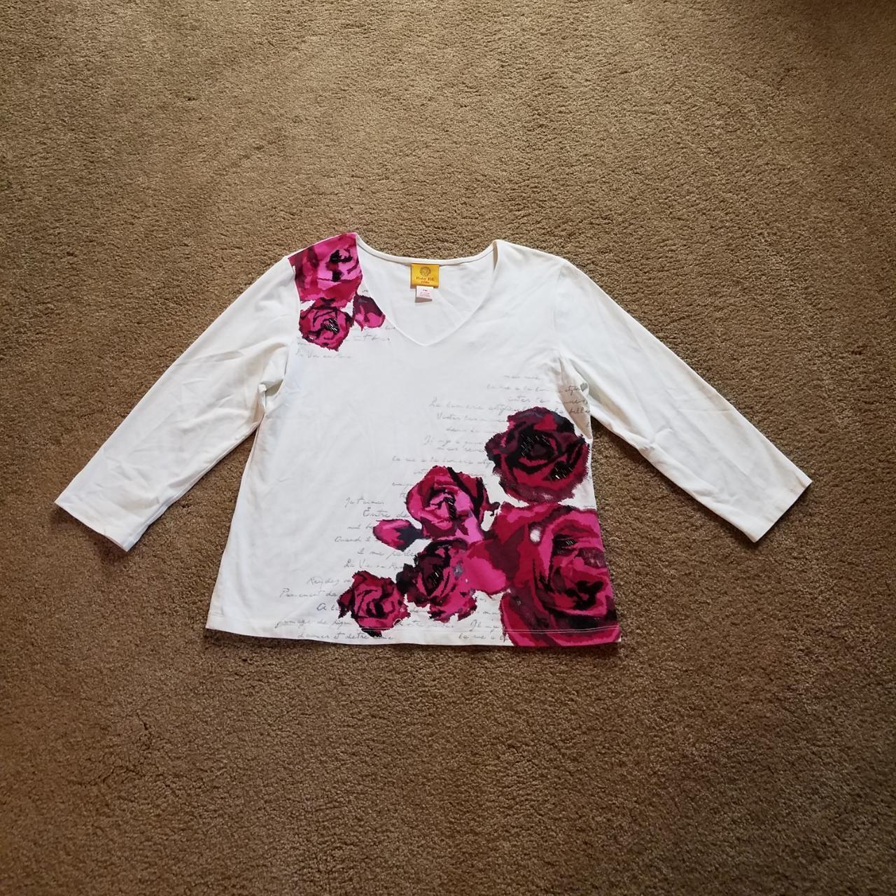 Ruby Rd. Women's Shirt - White/Multi - M – RUBY R… - image 1