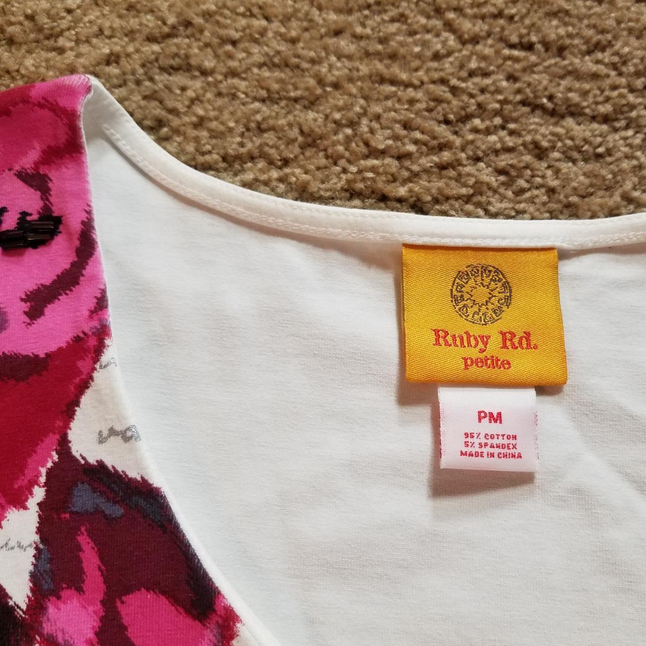 Ruby Rd. Women's Shirt - White/Multi - M – RUBY R… - image 2