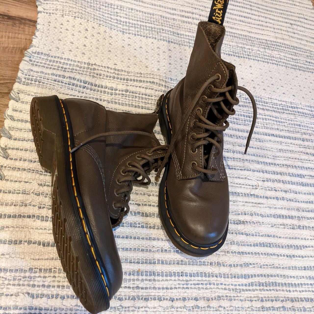 Dr Martens Pascal Olive Carrara Dr Martens 1460 Pascal Eye Boot In