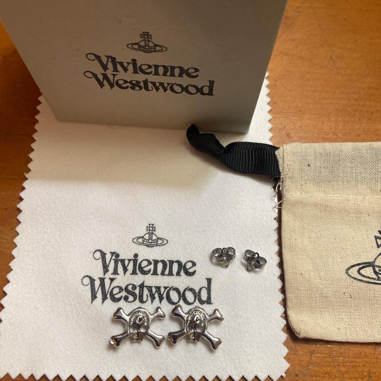 Vivienne westwood skull earrings Clearance