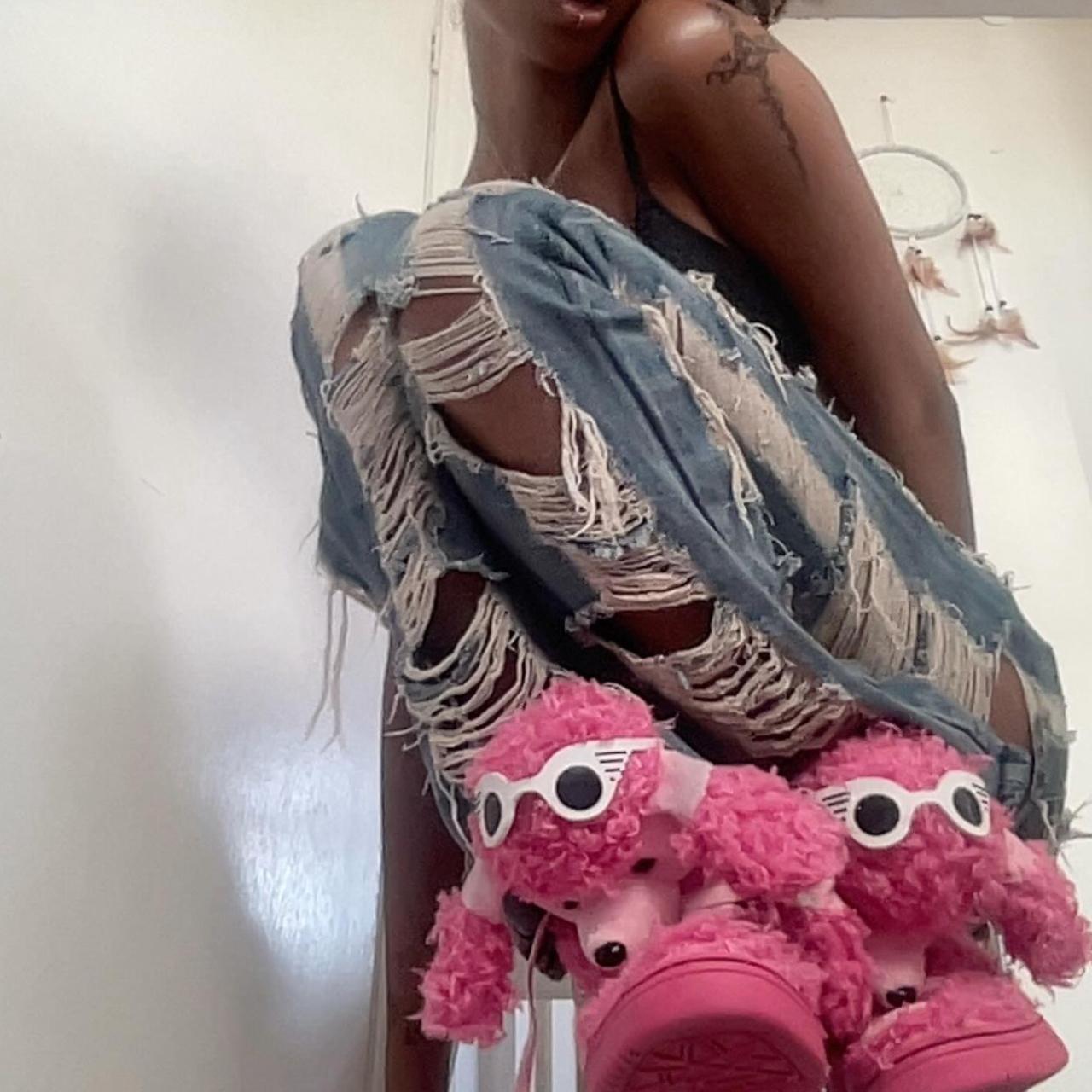 jeremy scott pink poodle adidas