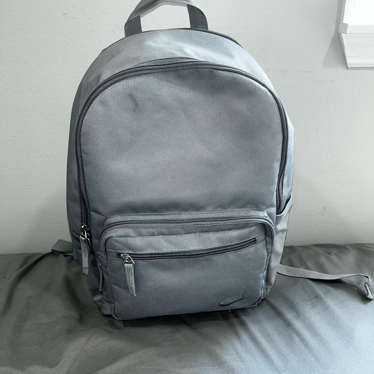 Grey Nike Backpack (Heritage Eugene) Multiple... - Depop