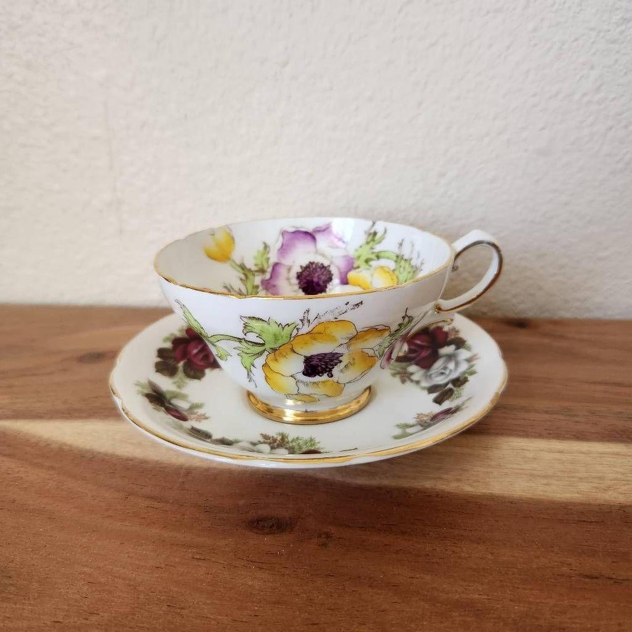 piece mismatched Teacup: Stanley Fine Depop