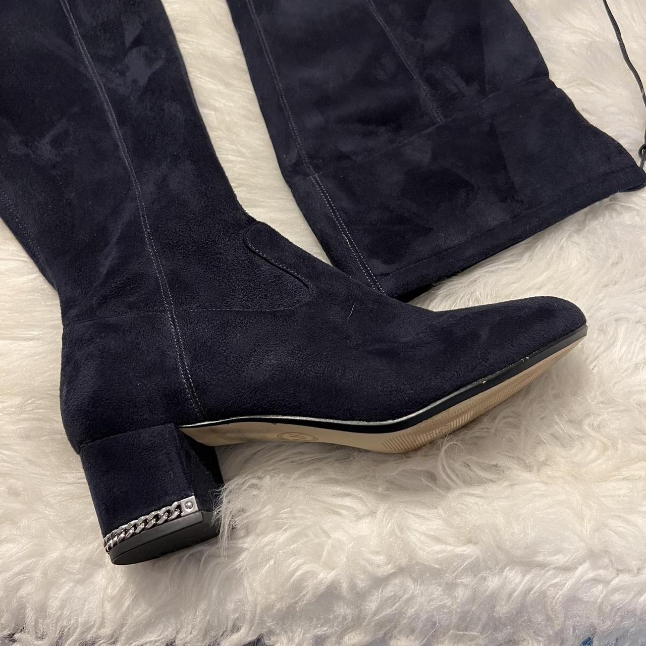 Michael kors suede on sale over the knee boots