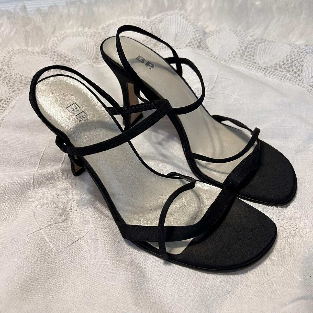 BP Women's Black Sandals | Depop