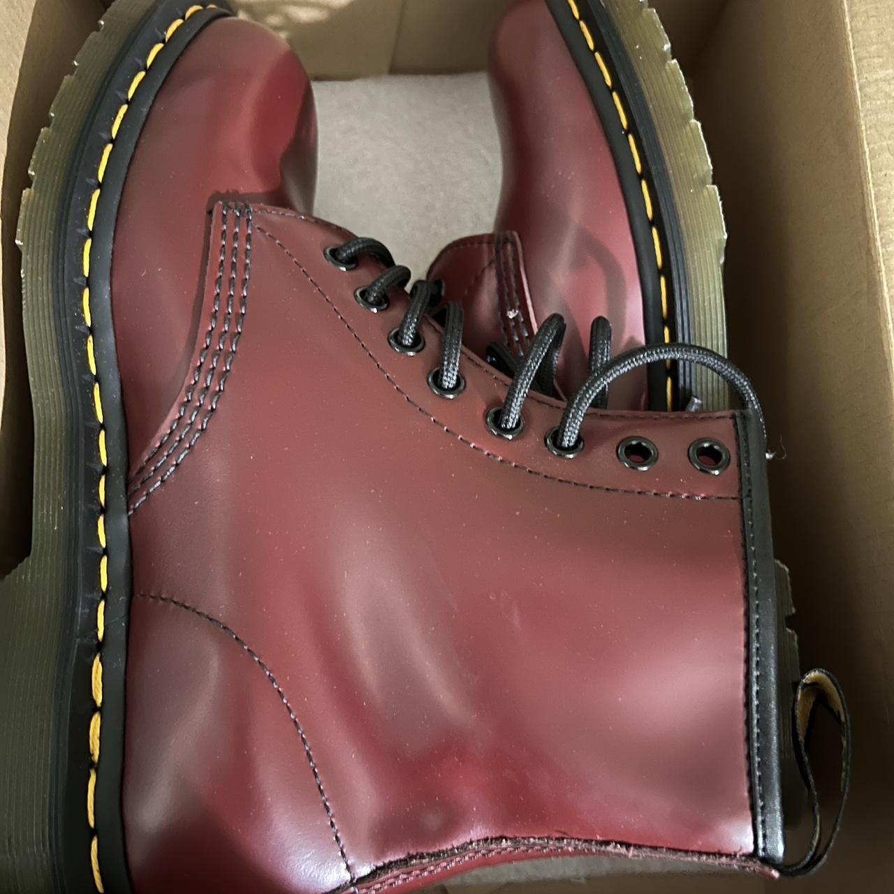 Ruby red sale doc martens