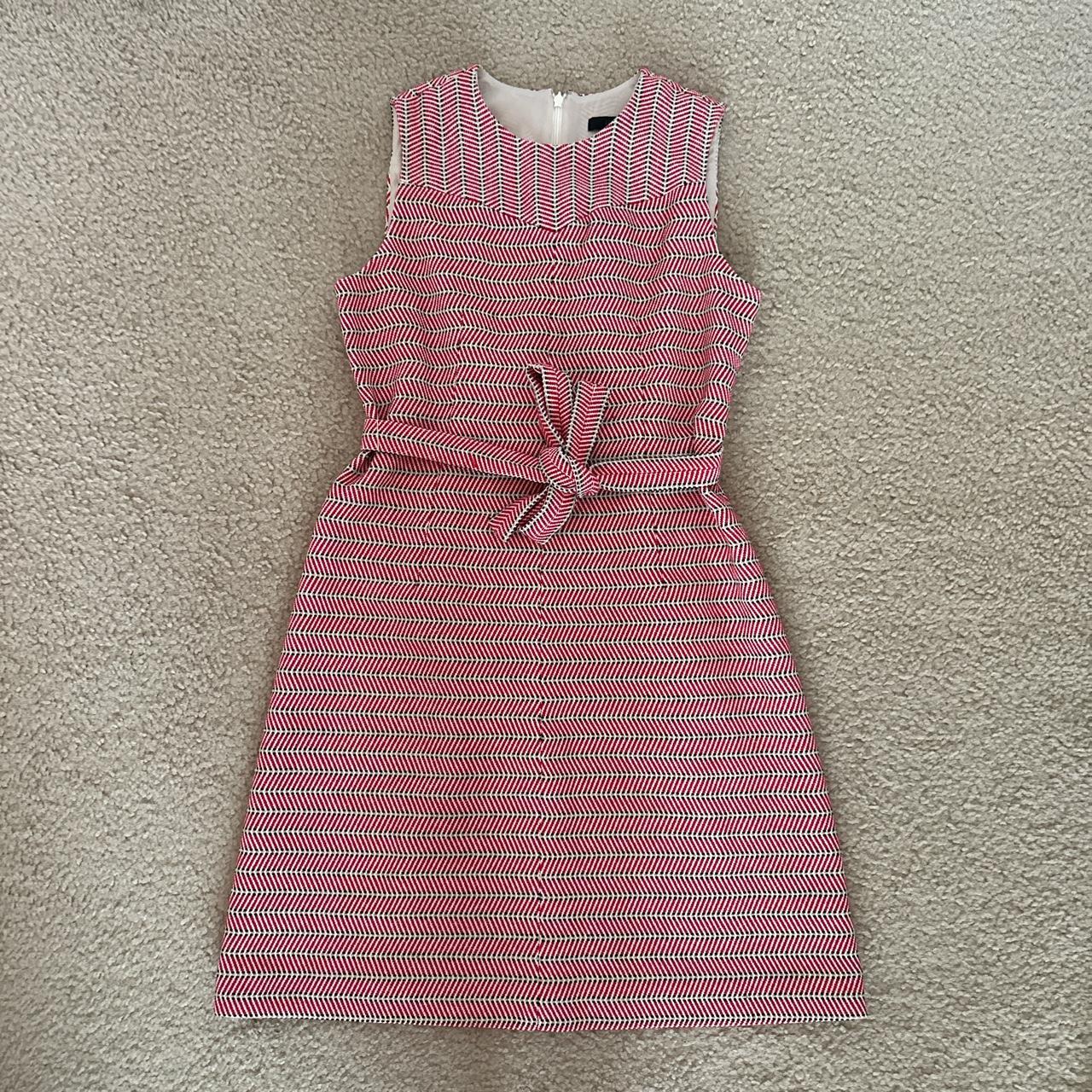 j.crew red italian tie waist dress 🍷🥀 ♥️ size 8,... Depop