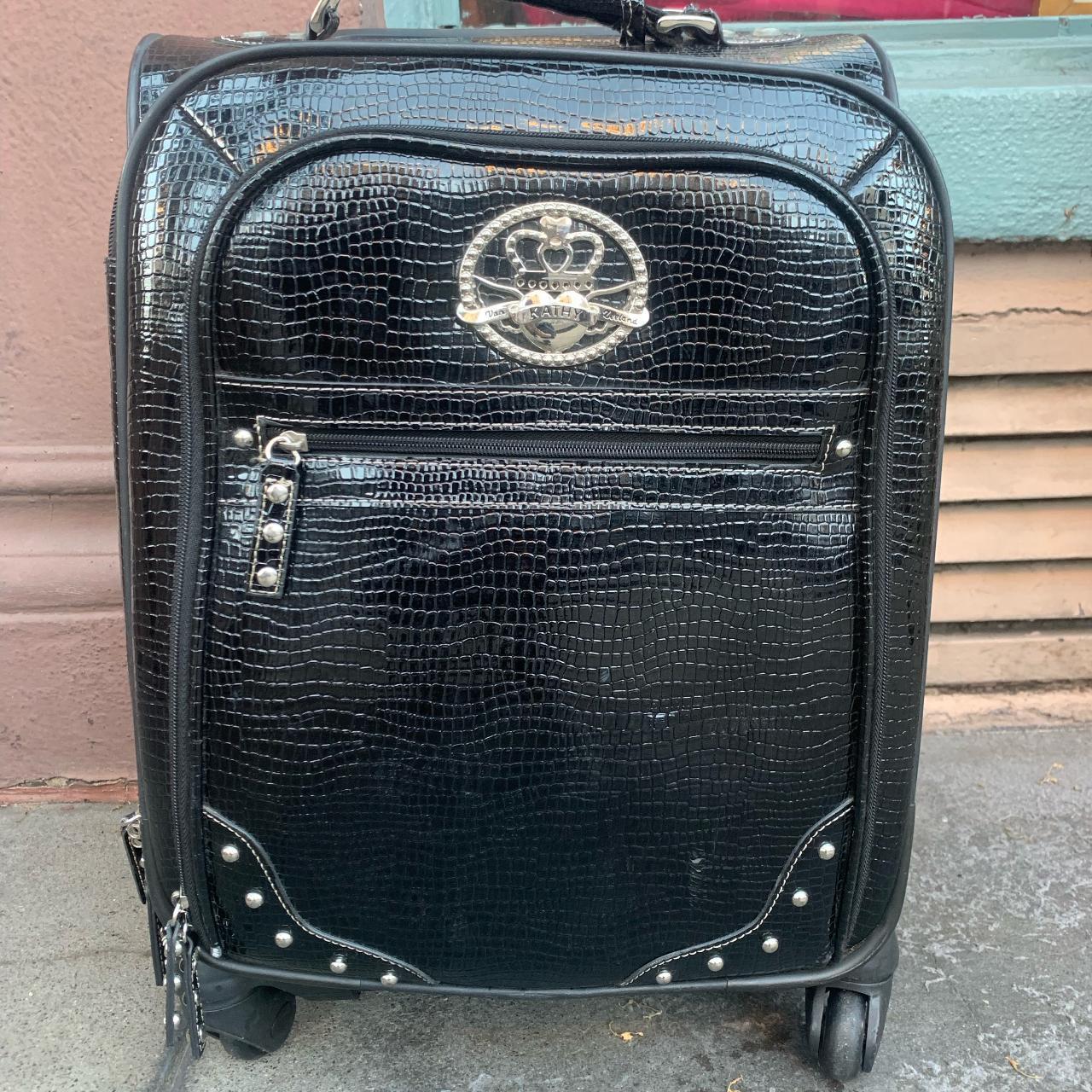 Kathy van zeeland hotsell croco luggage