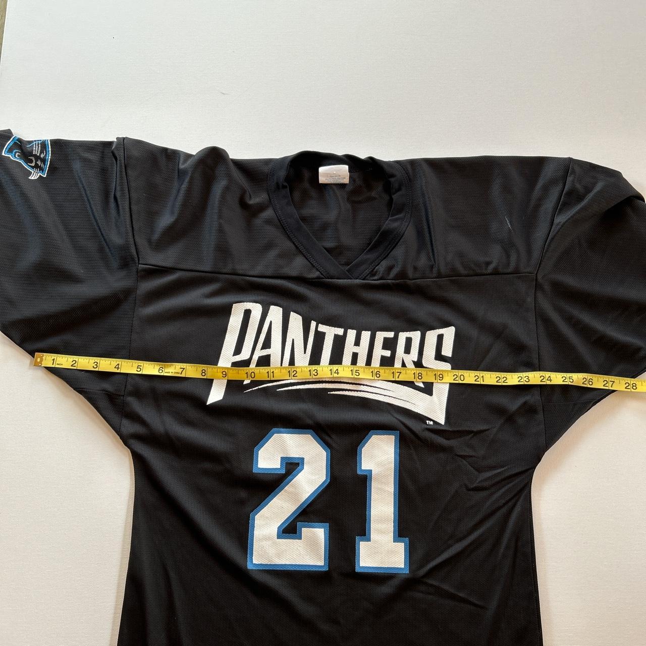 Vintage Majestic Carolina Panthers Tie Dye Shirt - Depop
