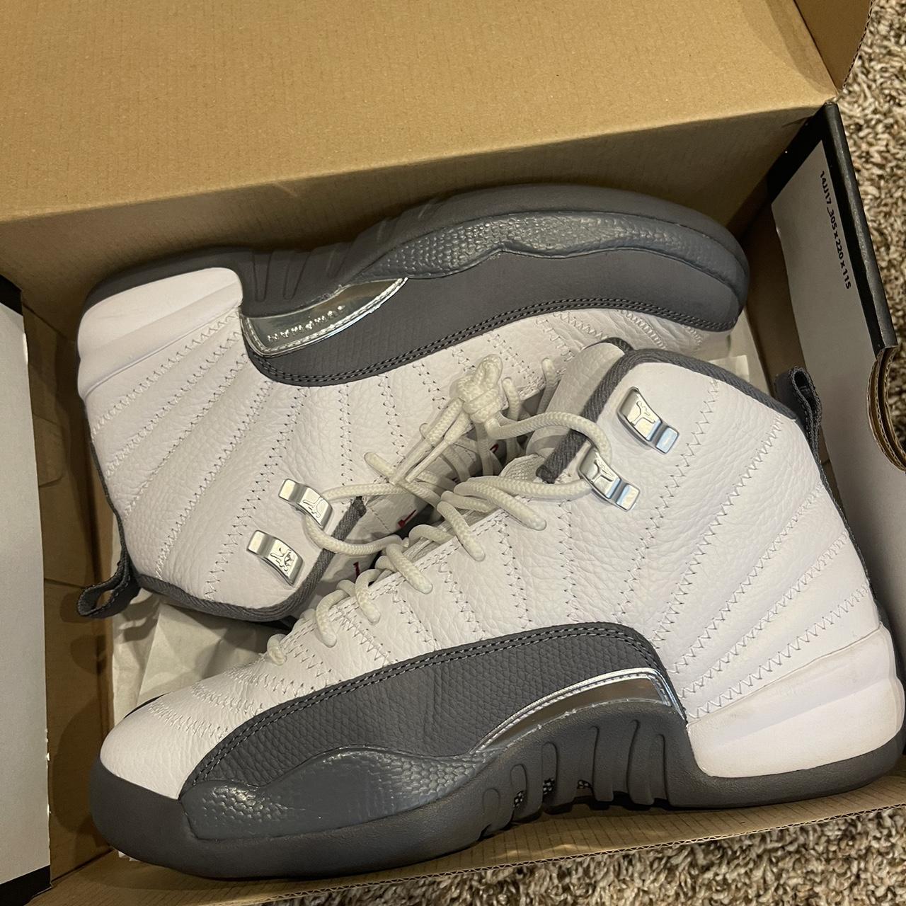 jordan 12 blue and grey